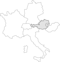 Landkarte mit Markierung Landkarte mit Markierung
